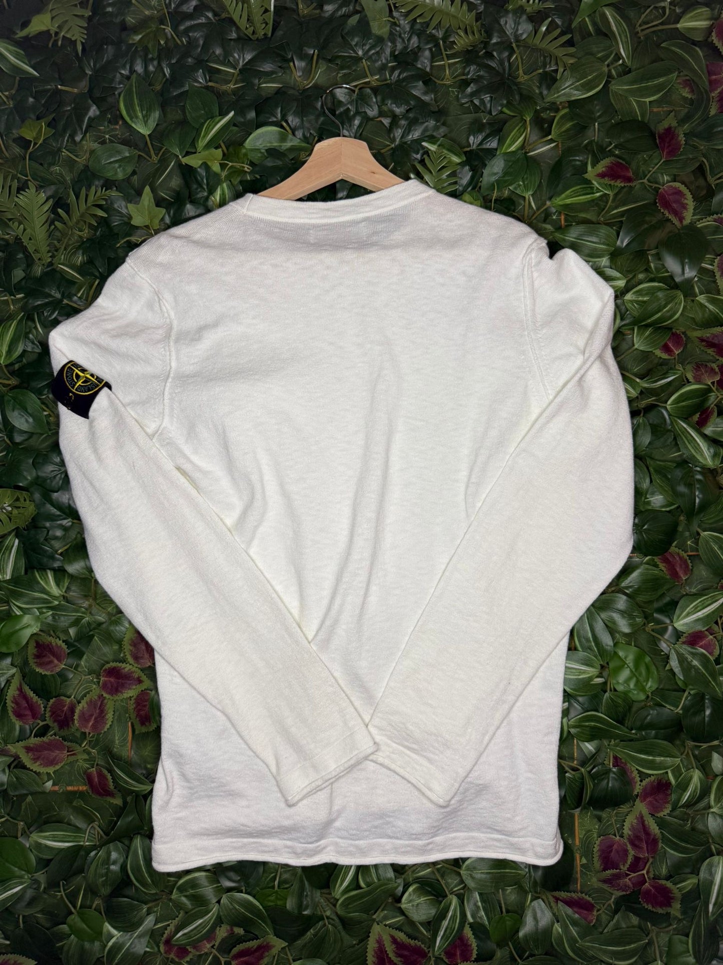 Crewneck Stone Island white