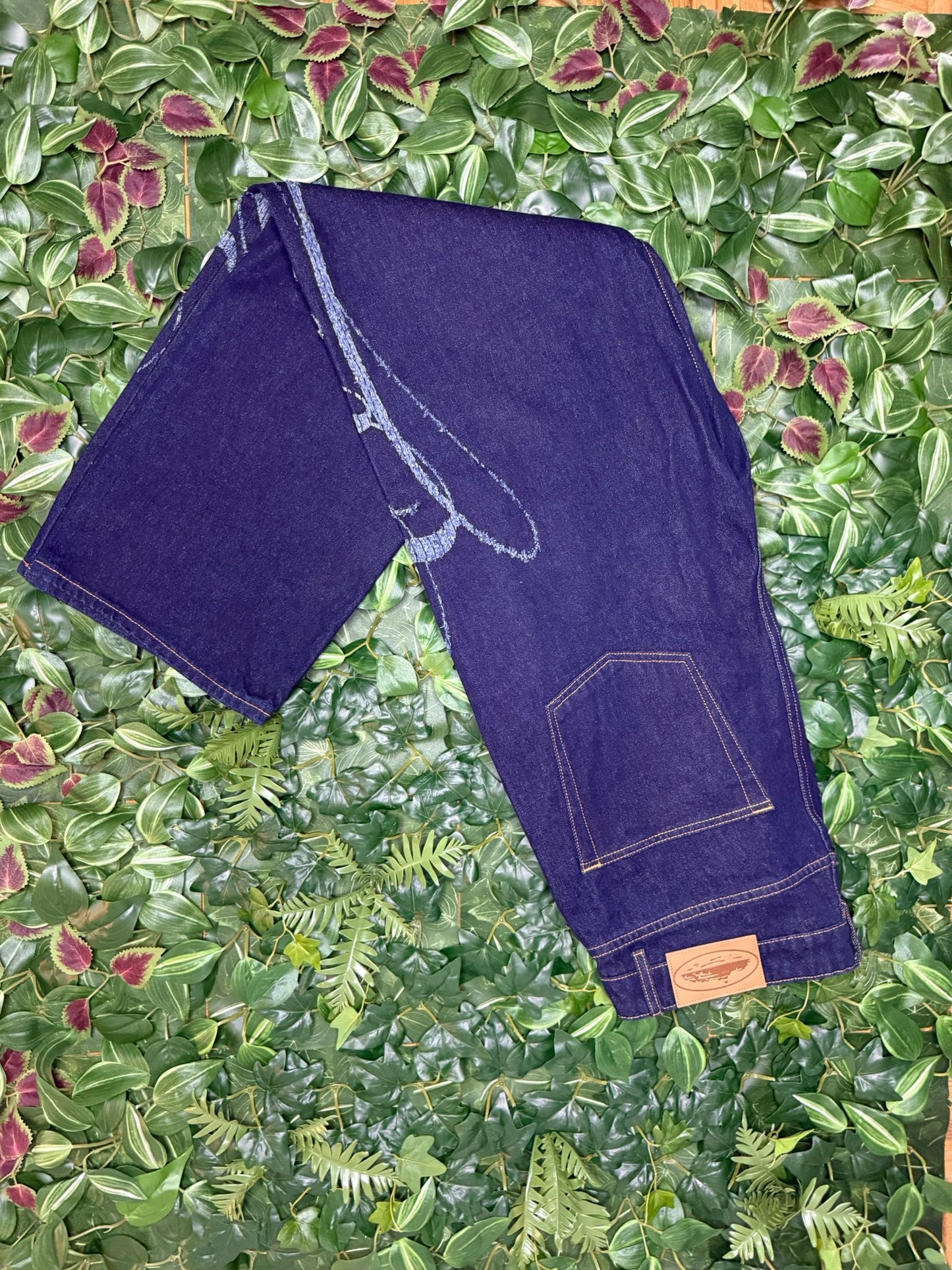 Jeans Corteiz dark blue