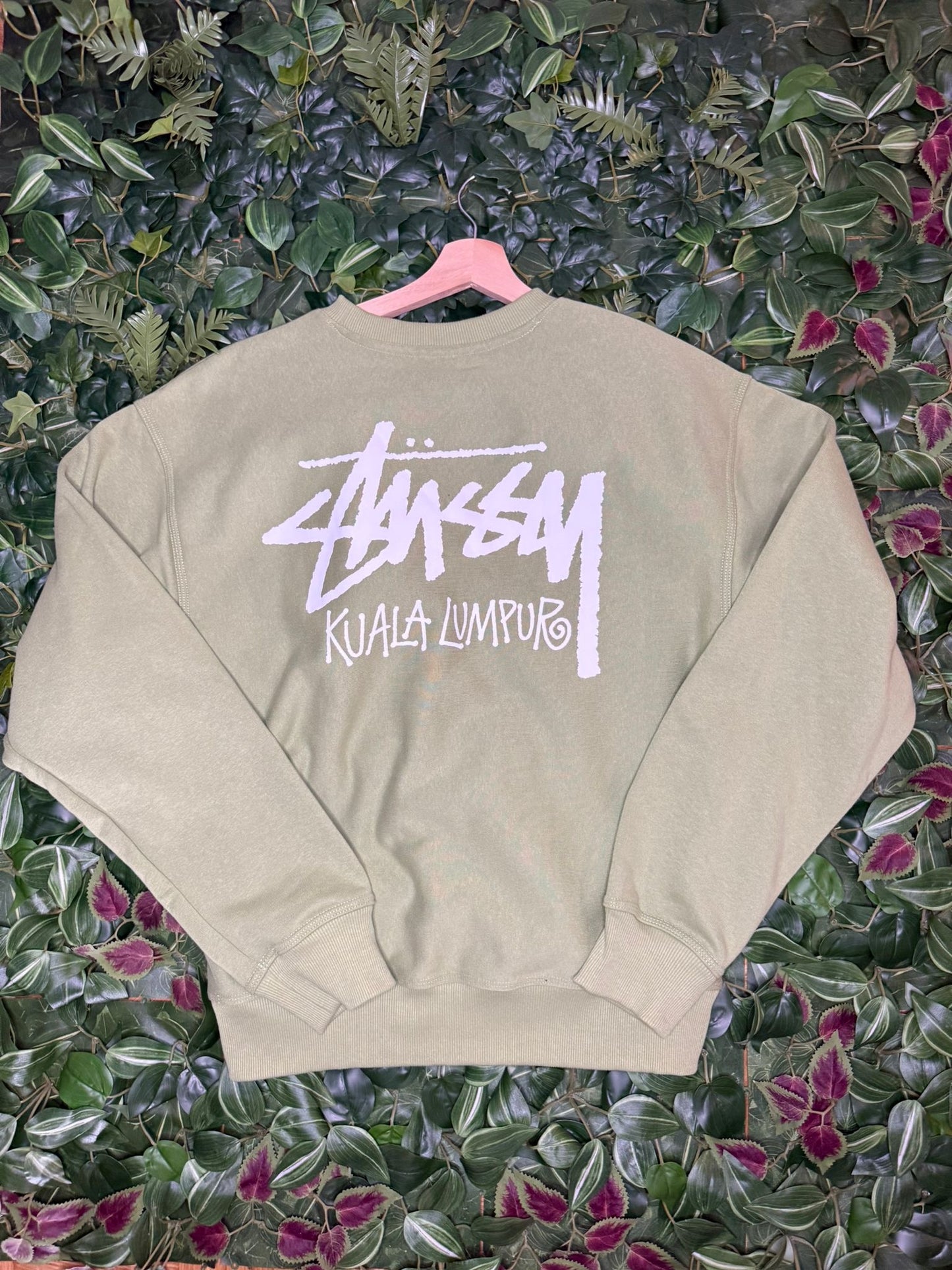 Crewneck Stüssy green