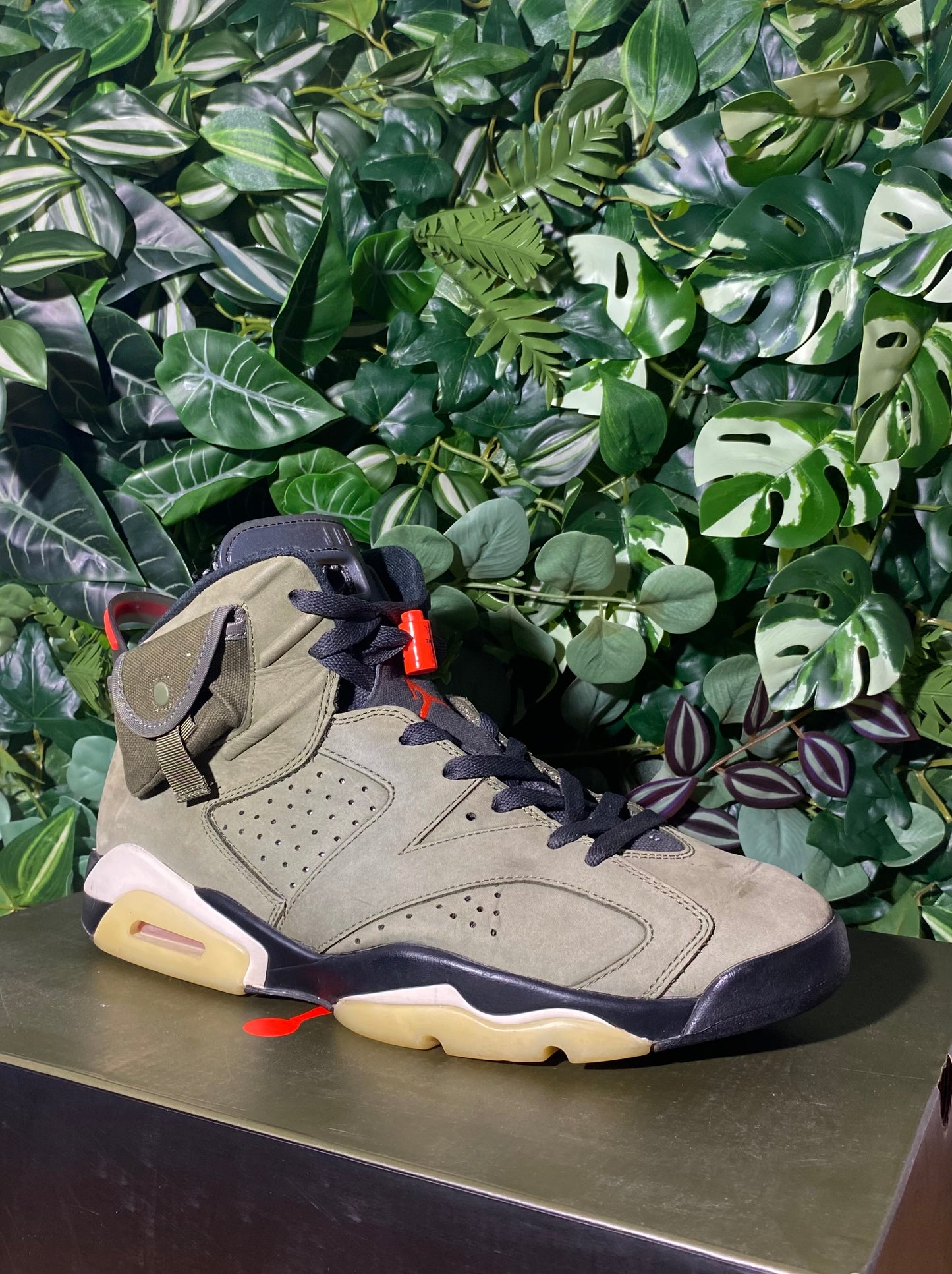 Jordan 6 X Travis Scott Olive