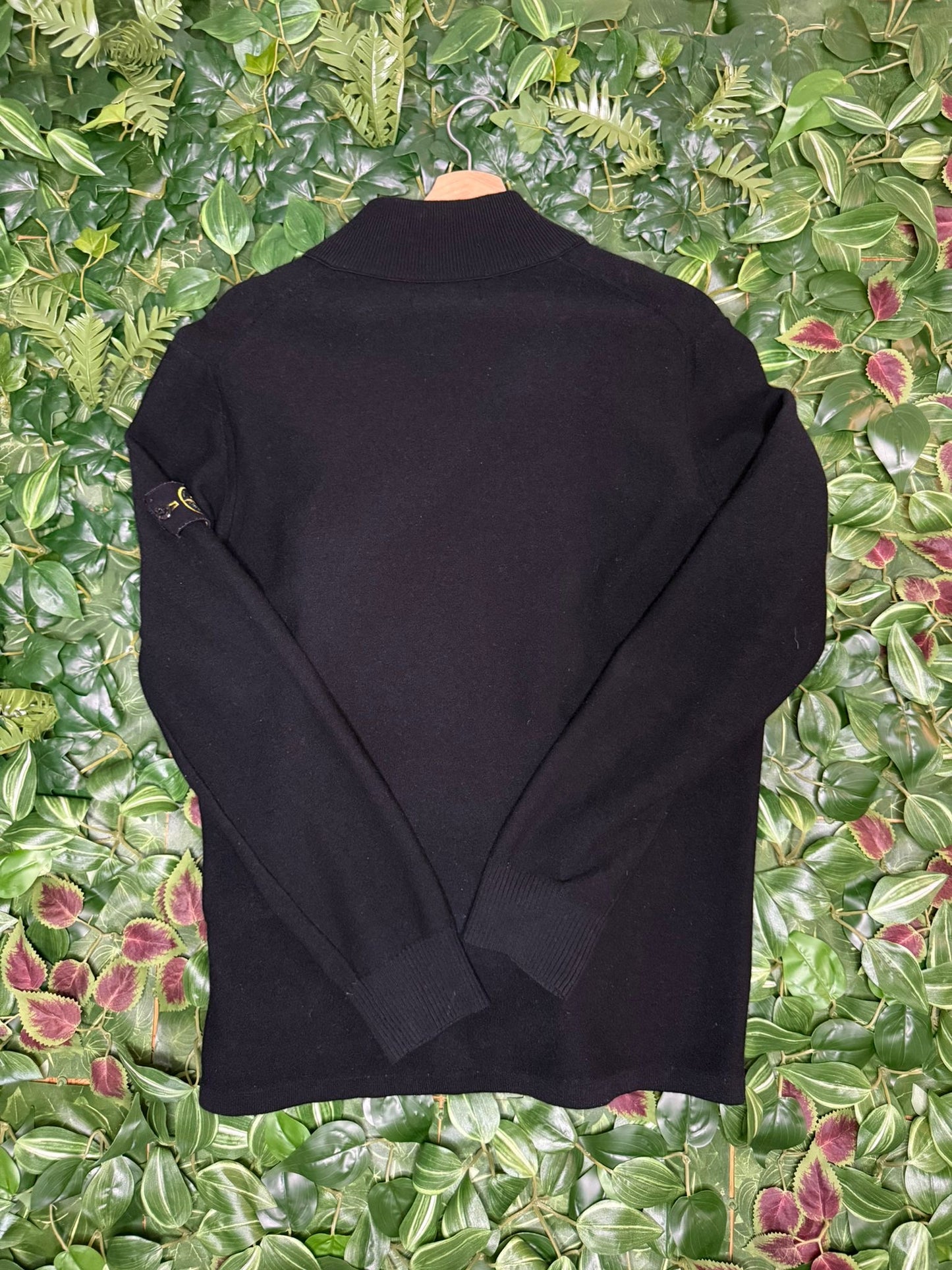 Zip Hoodie Stone Island black