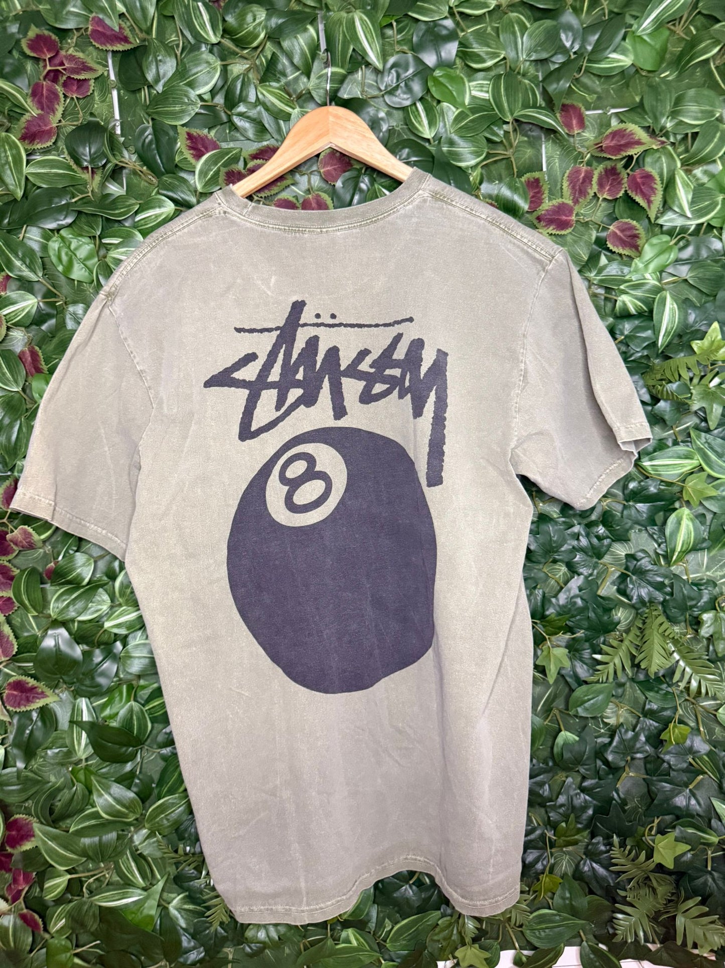 T-shirt Stüssy 8 Ball Olive