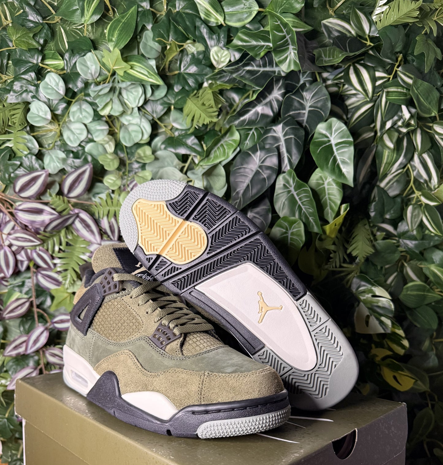 Jordan 4 Craft Olive