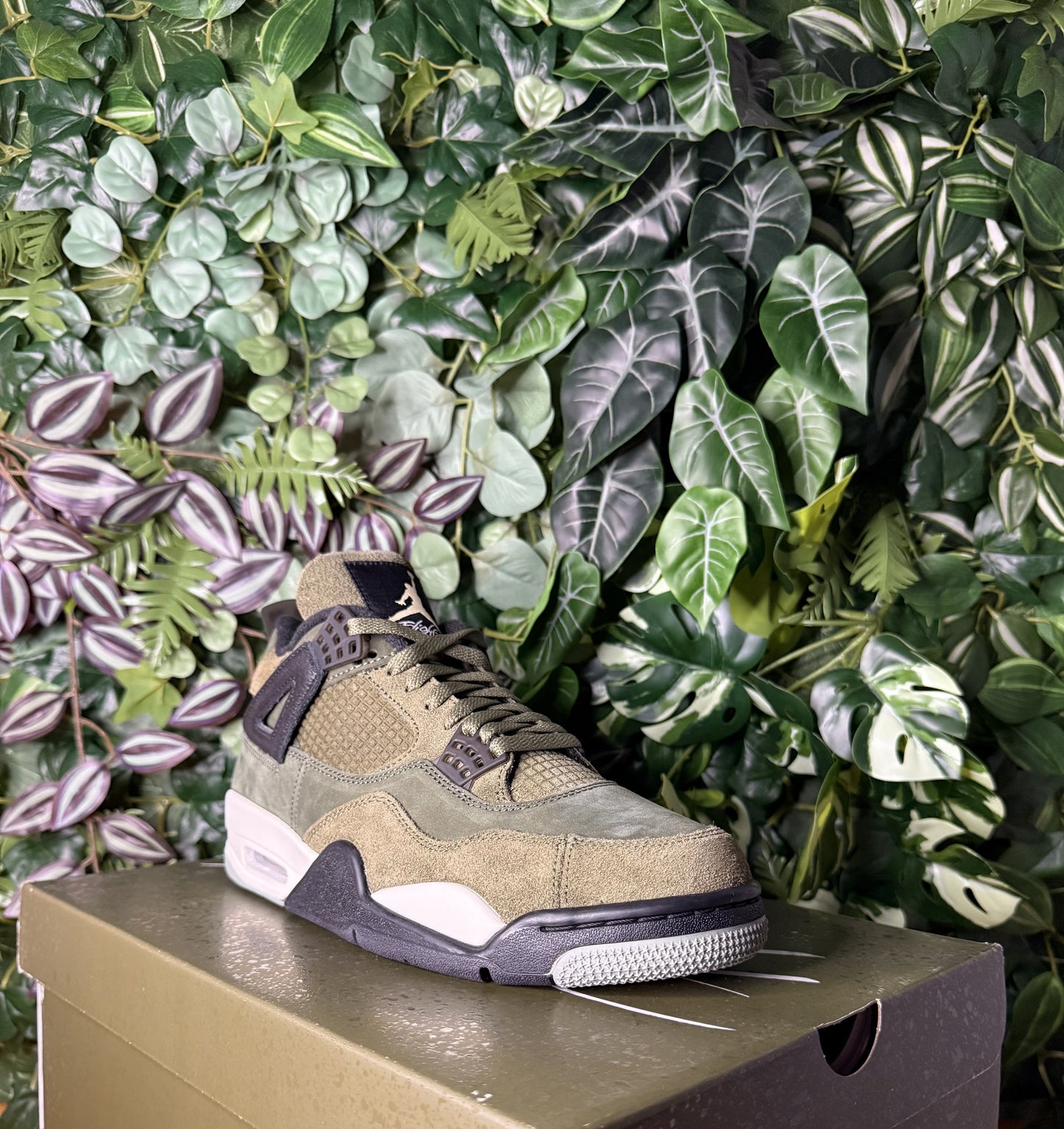 Jordan 4 Craft Olive