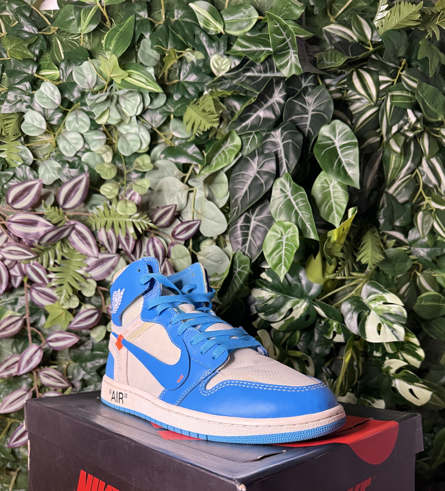 Jordan 1 High X Off-White UNC
