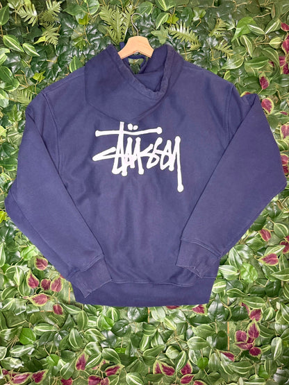 Hoodie Stüssy dark blue