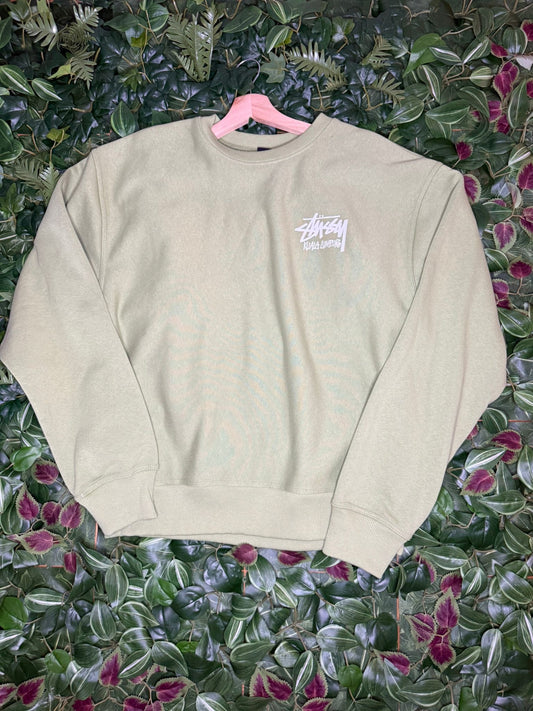 Crewneck Stüssy green