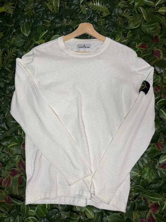 Crewneck Stone Island white
