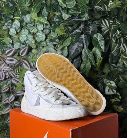 Blazer Mid X Sacai White