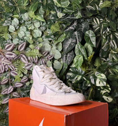 Blazer Mid X Sacai White