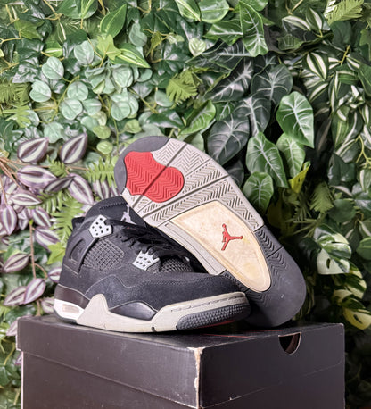 Jordan 4 Black Canva