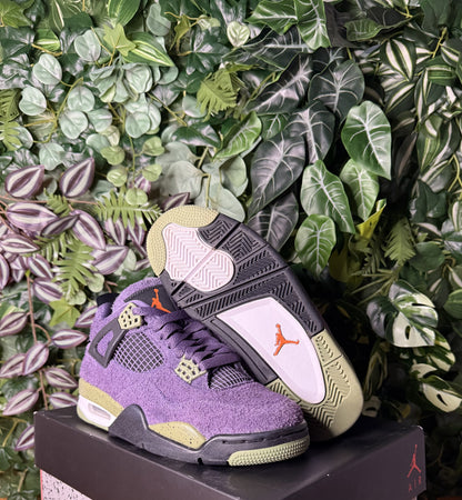 Jordan 4 Canyon Purple